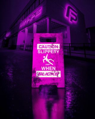 ⚠️POZOR⚠️ Se SLICKS to klouže!